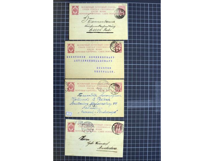 1744/1980 (ca.), umfangreicher Posten mit hunderten meist alten Briefen, Karten und Ganzsachen, dabei Reco, Zensur, Luftpost,