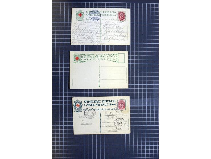 1744/1980 (ca.), umfangreicher Posten mit hunderten meist alten Briefen, Karten und Ganzsachen, dabei Reco, Zensur, Luftpost,