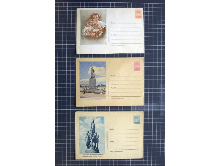 1744/1980 (ca.), umfangreicher Posten mit hunderten meist alten Briefen, Karten und Ganzsachen, dabei Reco, Zensur, Luftpost,