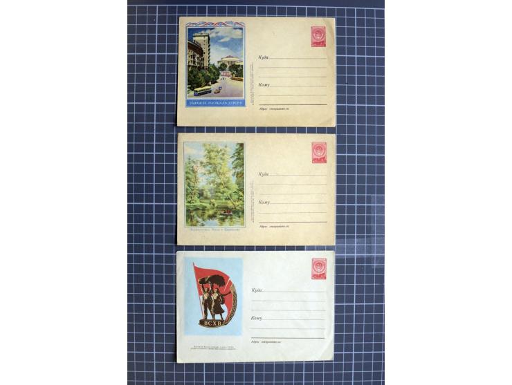 1744/1980 (ca.), umfangreicher Posten mit hunderten meist alten Briefen, Karten und Ganzsachen, dabei Reco, Zensur, Luftpost,