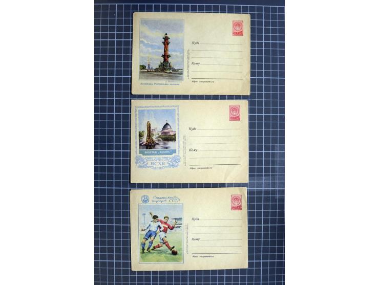 1744/1980 (ca.), umfangreicher Posten mit hunderten meist alten Briefen, Karten und Ganzsachen, dabei Reco, Zensur, Luftpost,