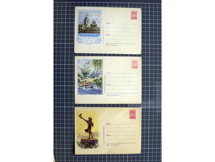 1744/1980 (ca.), umfangreicher Posten mit hunderten meist alten Briefen, Karten und Ganzsachen, dabei Reco, Zensur, Luftpost,