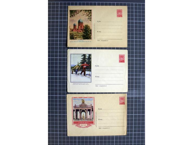 1744/1980 (ca.), umfangreicher Posten mit hunderten meist alten Briefen, Karten und Ganzsachen, dabei Reco, Zensur, Luftpost,