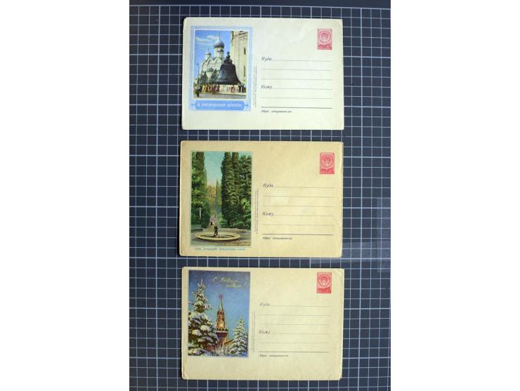 1744/1980 (ca.), umfangreicher Posten mit hunderten meist alten Briefen, Karten und Ganzsachen, dabei Reco, Zensur, Luftpost,