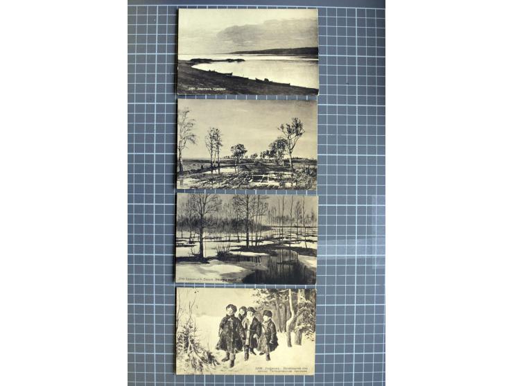 1744/1980 (ca.), umfangreicher Posten mit hunderten meist alten Briefen, Karten und Ganzsachen, dabei Reco, Zensur, Luftpost,