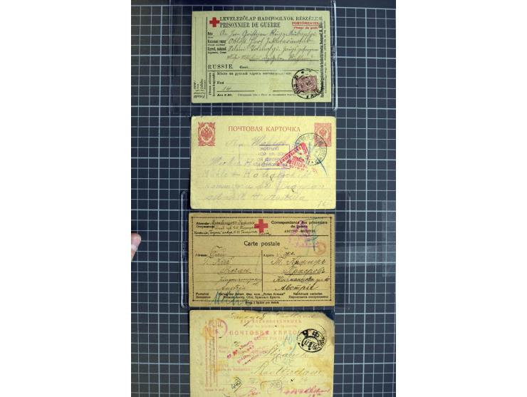 1744/1980 (ca.), umfangreicher Posten mit hunderten meist alten Briefen, Karten und Ganzsachen, dabei Reco, Zensur, Luftpost,