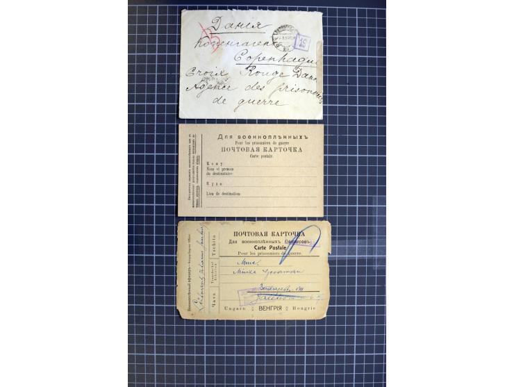 1744/1980 (ca.), umfangreicher Posten mit hunderten meist alten Briefen, Karten und Ganzsachen, dabei Reco, Zensur, Luftpost,
