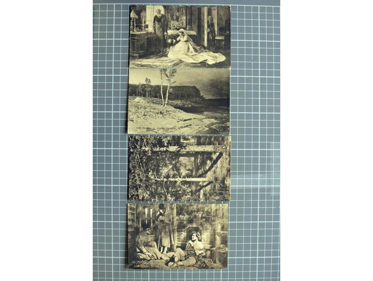 1744/1980 (ca.), umfangreicher Posten mit hunderten meist alten Briefen, Karten und Ganzsachen, dabei Reco, Zensur, Luftpost,
