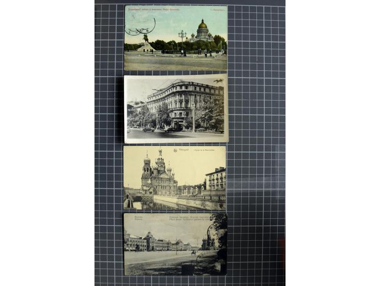 1744/1980 (ca.), umfangreicher Posten mit hunderten meist alten Briefen, Karten und Ganzsachen, dabei Reco, Zensur, Luftpost,