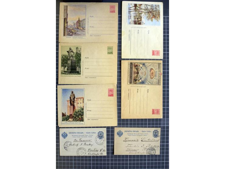 1744/1980 (ca.), umfangreicher Posten mit hunderten meist alten Briefen, Karten und Ganzsachen, dabei Reco, Zensur, Luftpost,