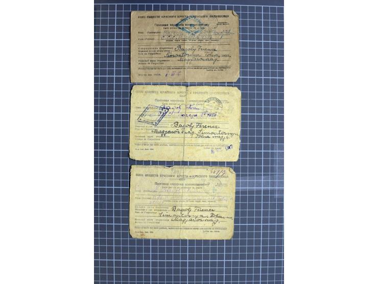 1744/1980 (ca.), umfangreicher Posten mit hunderten meist alten Briefen, Karten und Ganzsachen, dabei Reco, Zensur, Luftpost,