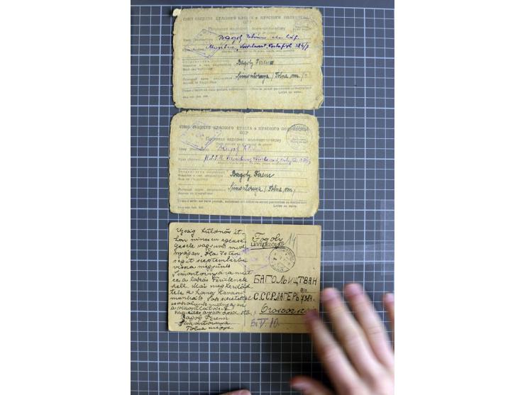 1744/1980 (ca.), umfangreicher Posten mit hunderten meist alten Briefen, Karten und Ganzsachen, dabei Reco, Zensur, Luftpost,