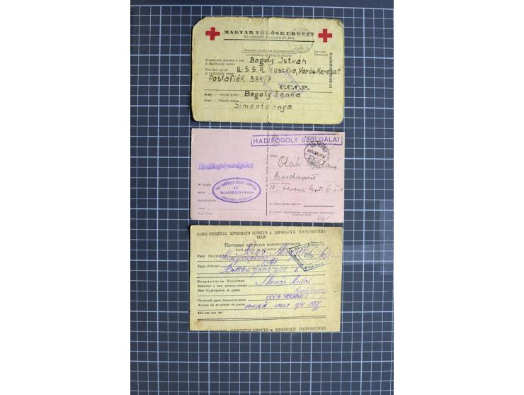 1744/1980 (ca.), umfangreicher Posten mit hunderten meist alten Briefen, Karten und Ganzsachen, dabei Reco, Zensur, Luftpost,