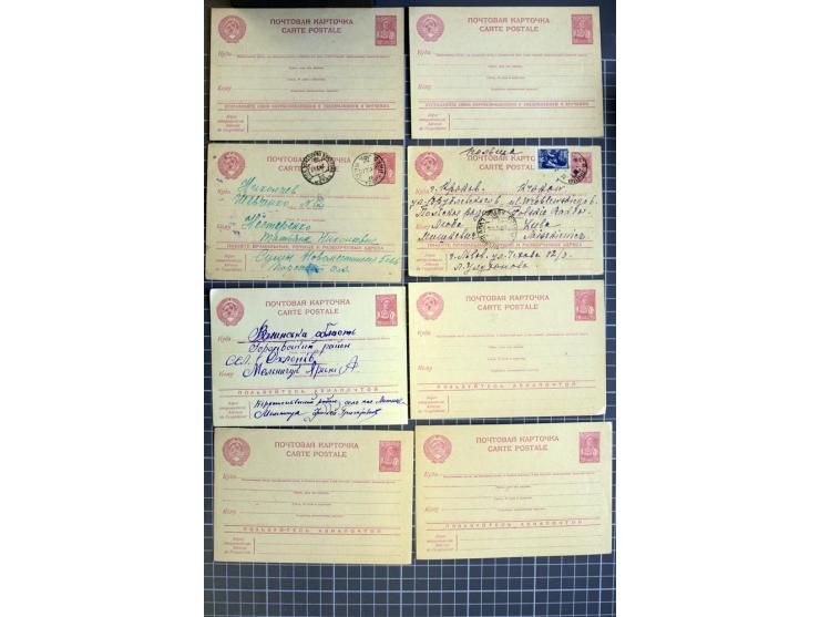 1744/1980 (ca.), umfangreicher Posten mit hunderten meist alten Briefen, Karten und Ganzsachen, dabei Reco, Zensur, Luftpost,