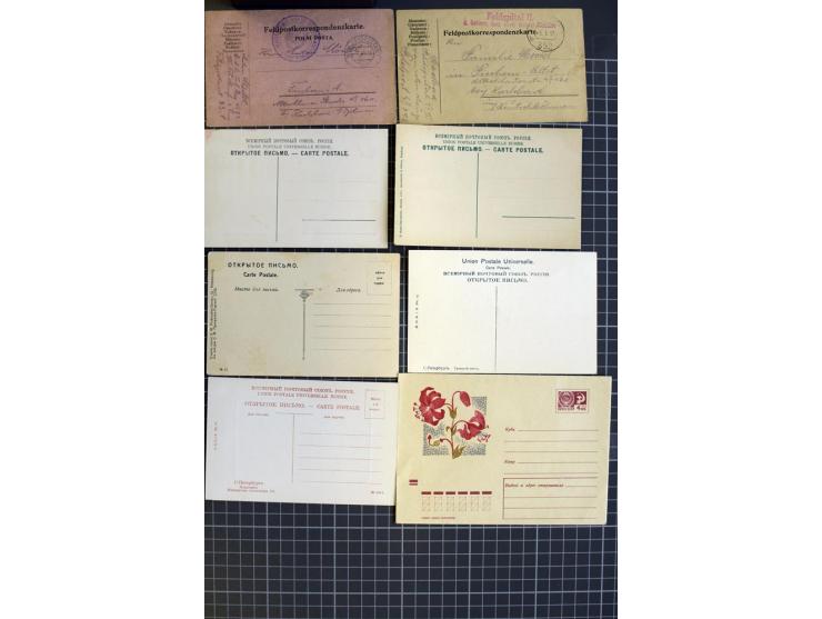 1744/1980 (ca.), umfangreicher Posten mit hunderten meist alten Briefen, Karten und Ganzsachen, dabei Reco, Zensur, Luftpost,