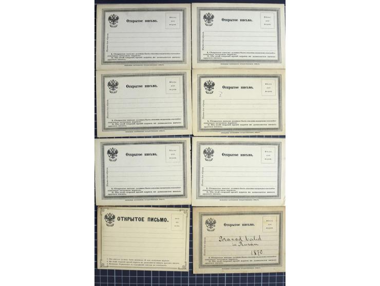 1744/1980 (ca.), umfangreicher Posten mit hunderten meist alten Briefen, Karten und Ganzsachen, dabei Reco, Zensur, Luftpost,