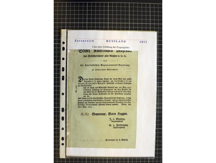 1790/1914, über 100 Briefe, Karten und Ganzsachen, dabei Wertbriefe, Reco, Feldpost, Bahnpost, Auslandsbelege, Transitstempel