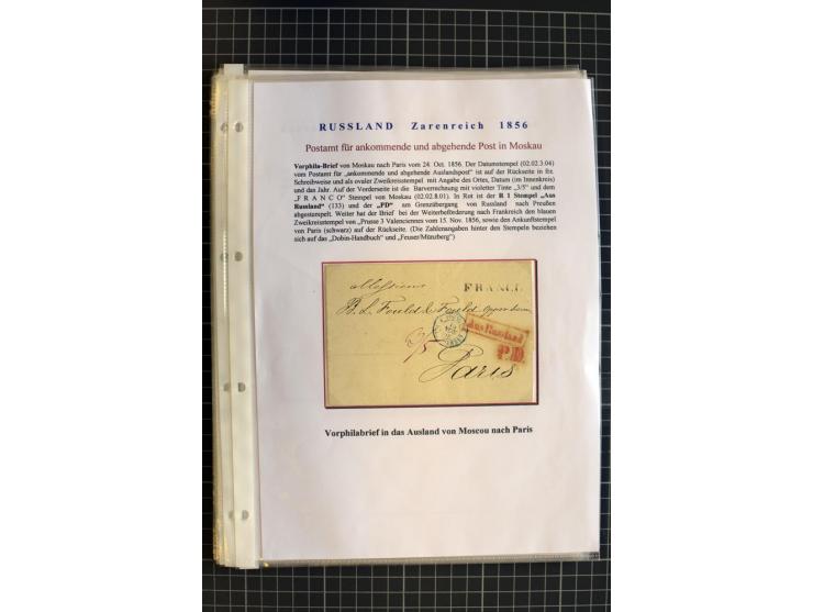 1790/1914, über 100 Briefe, Karten und Ganzsachen, dabei Wertbriefe, Reco, Feldpost, Bahnpost, Auslandsbelege, Transitstempel