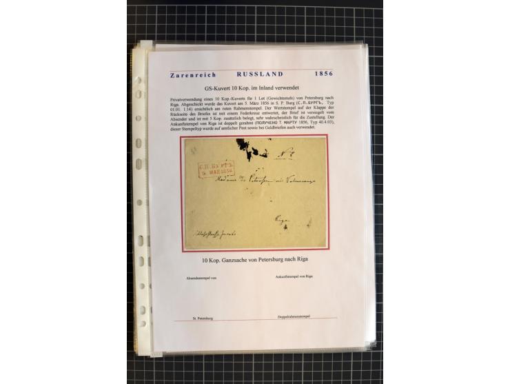 1790/1914, über 100 Briefe, Karten und Ganzsachen, dabei Wertbriefe, Reco, Feldpost, Bahnpost, Auslandsbelege, Transitstempel