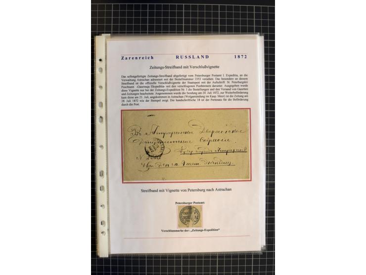 1790/1914, über 100 Briefe, Karten und Ganzsachen, dabei Wertbriefe, Reco, Feldpost, Bahnpost, Auslandsbelege, Transitstempel