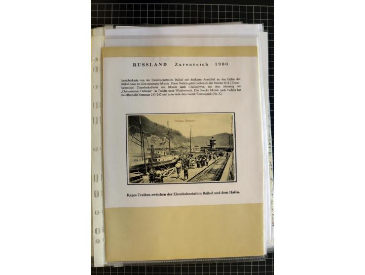 1790/1914, über 100 Briefe, Karten und Ganzsachen, dabei Wertbriefe, Reco, Feldpost, Bahnpost, Auslandsbelege, Transitstempel