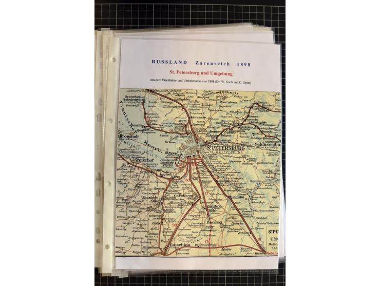 1790/1914, über 100 Briefe, Karten und Ganzsachen, dabei Wertbriefe, Reco, Feldpost, Bahnpost, Auslandsbelege, Transitstempel