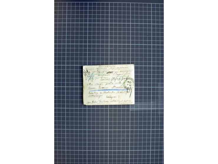 1860/1917 (ca.), Sammlung von über 70 Einschreiben und Wertbriefen/Karten, dabei geheimer Feldpostbrief, Geldbrief nach Argen