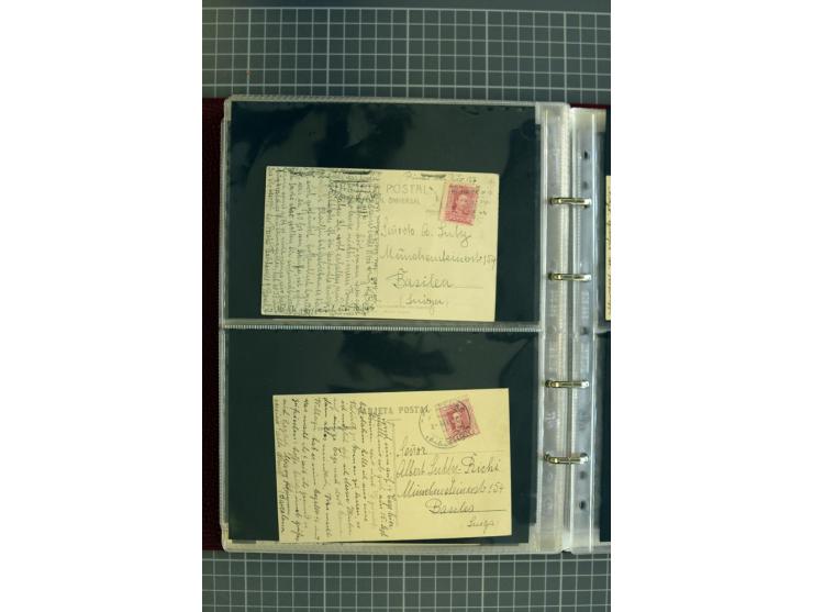 1839/1995, Partie Briefe und Karten, dabei Reco, Zensur und Luftpost etc.