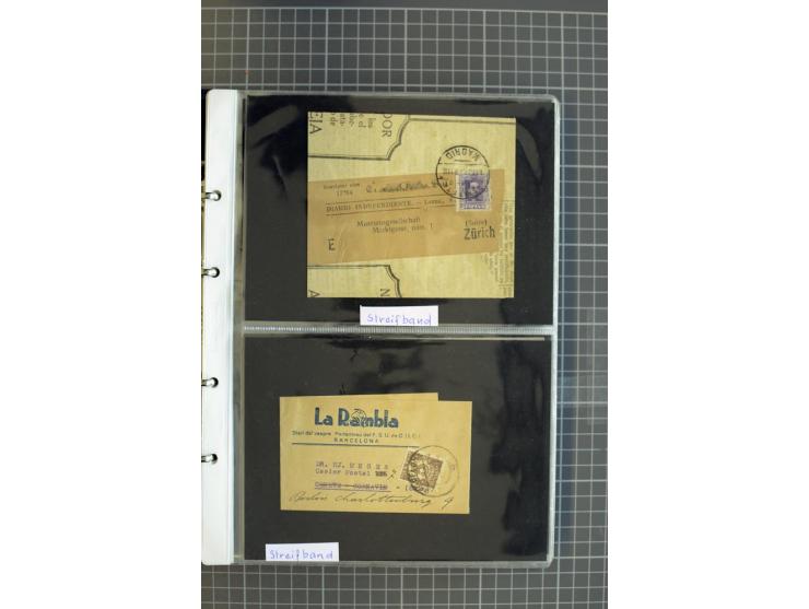1839/1995, Partie Briefe und Karten, dabei Reco, Zensur und Luftpost etc.