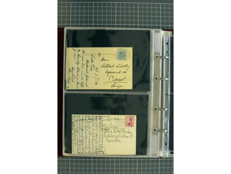 1839/1995, Partie Briefe und Karten, dabei Reco, Zensur und Luftpost etc.