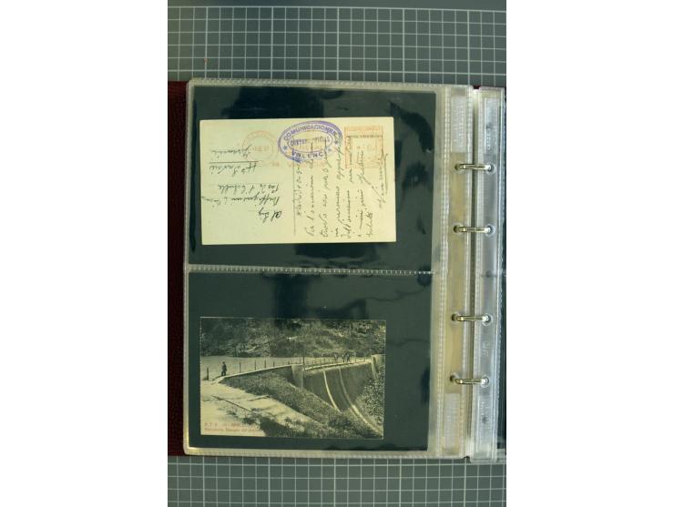 1839/1995, Partie Briefe und Karten, dabei Reco, Zensur und Luftpost etc.