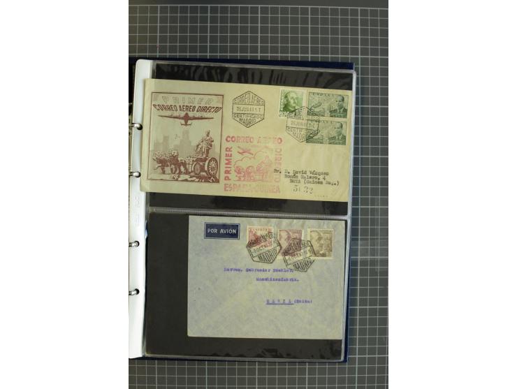 1839/1995, Partie Briefe und Karten, dabei Reco, Zensur und Luftpost etc.
