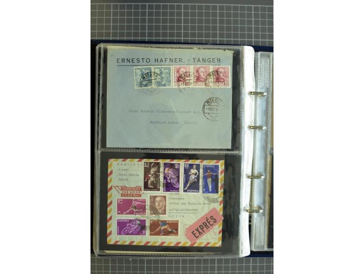 1839/1995, Partie Briefe und Karten, dabei Reco, Zensur und Luftpost etc.