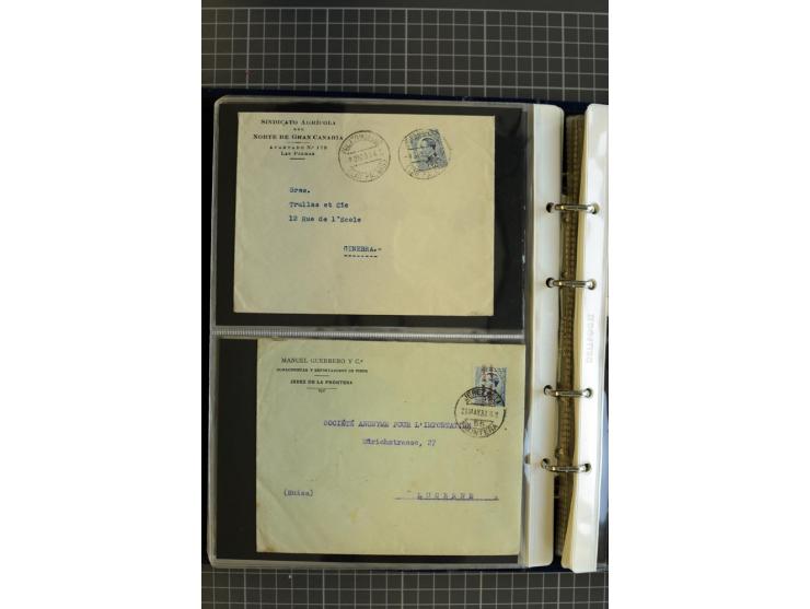 1839/1995, Partie Briefe und Karten, dabei Reco, Zensur und Luftpost etc.