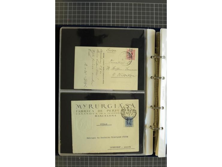 1839/1995, Partie Briefe und Karten, dabei Reco, Zensur und Luftpost etc.