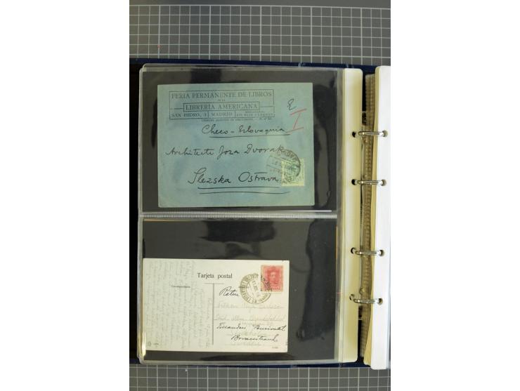 1839/1995, Partie Briefe und Karten, dabei Reco, Zensur und Luftpost etc.