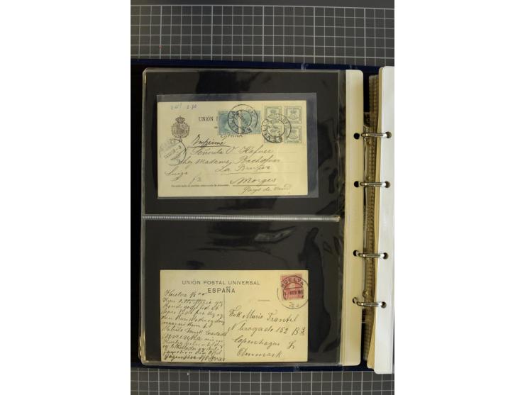 1839/1995, Partie Briefe und Karten, dabei Reco, Zensur und Luftpost etc.