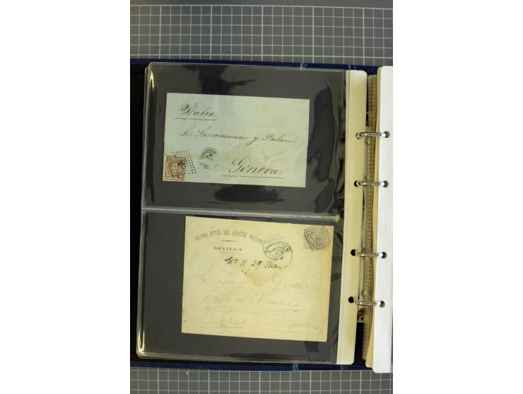 1839/1995, Partie Briefe und Karten, dabei Reco, Zensur und Luftpost etc.