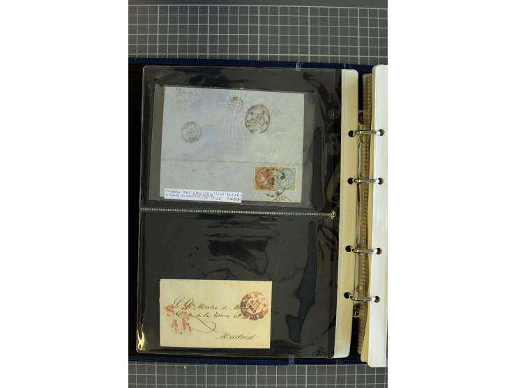 1839/1995, Partie Briefe und Karten, dabei Reco, Zensur und Luftpost etc.