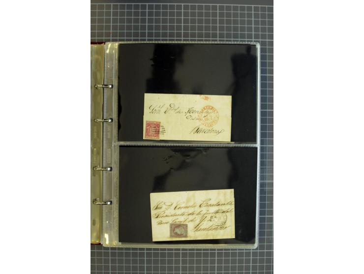 1839/1995, Partie Briefe und Karten, dabei Reco, Zensur und Luftpost etc.