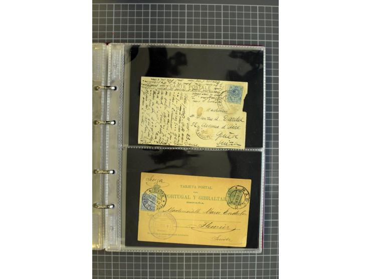 1839/1995, Partie Briefe und Karten, dabei Reco, Zensur und Luftpost etc.