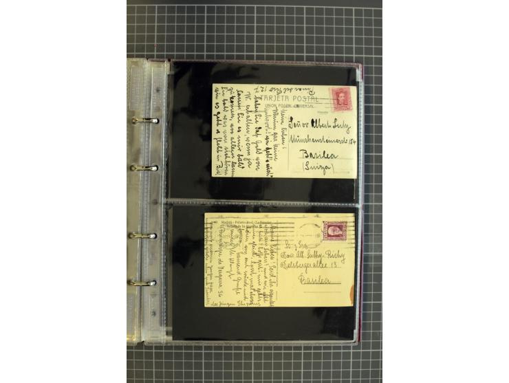 1839/1995, Partie Briefe und Karten, dabei Reco, Zensur und Luftpost etc.