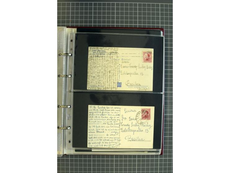 1839/1995, Partie Briefe und Karten, dabei Reco, Zensur und Luftpost etc.