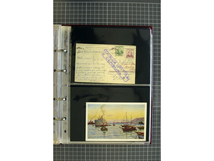 1839/1995, Partie Briefe und Karten, dabei Reco, Zensur und Luftpost etc.