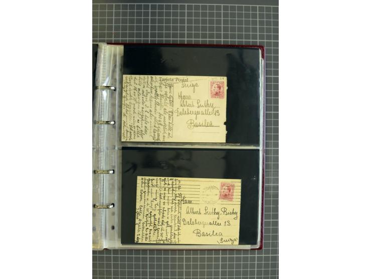 1839/1995, Partie Briefe und Karten, dabei Reco, Zensur und Luftpost etc.