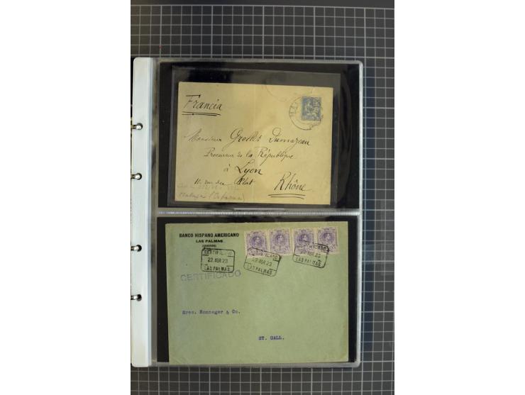 1839/1995, Partie Briefe und Karten, dabei Reco, Zensur und Luftpost etc.