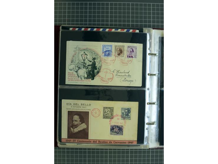 1839/1995, Partie Briefe und Karten, dabei Reco, Zensur und Luftpost etc.