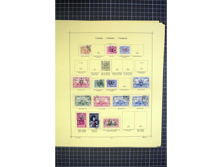 1863/1941, ungebrauchte und gestempelte Sammlung mit u.a. Mi.-Nr. 799-806, 985-99 etc., dazu etwas Cilicien