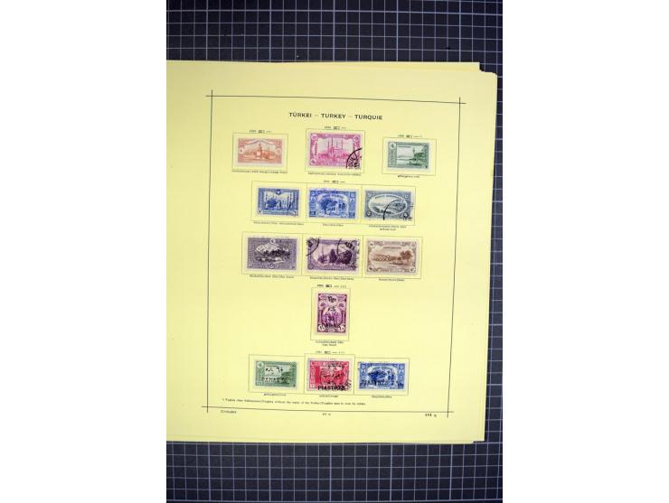 1863/1941, ungebrauchte und gestempelte Sammlung mit u.a. Mi.-Nr. 799-806, 985-99 etc., dazu etwas Cilicien