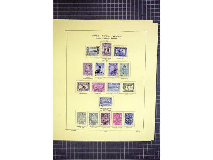1863/1941, ungebrauchte und gestempelte Sammlung mit u.a. Mi.-Nr. 799-806, 985-99 etc., dazu etwas Cilicien